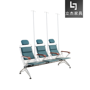 排椅三人位坐垫不锈钢输液椅HC-YQ04