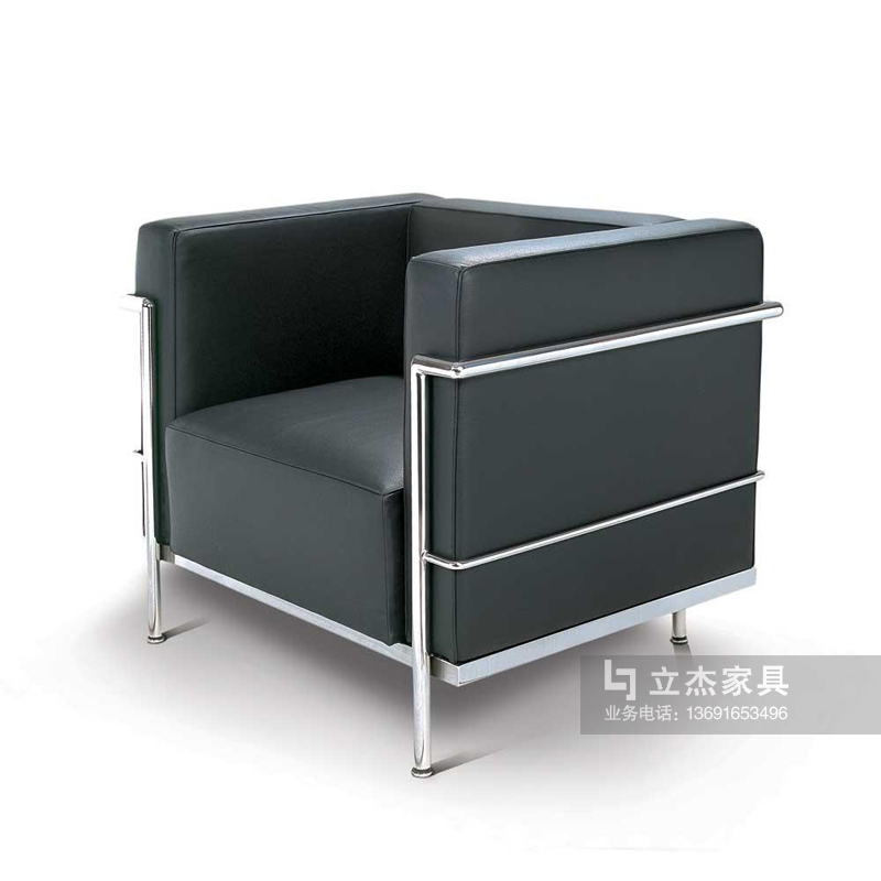 勒柯布西耶LC3单人沙发[LC3-1S]-沙发-设计师家具--深圳立杰家具